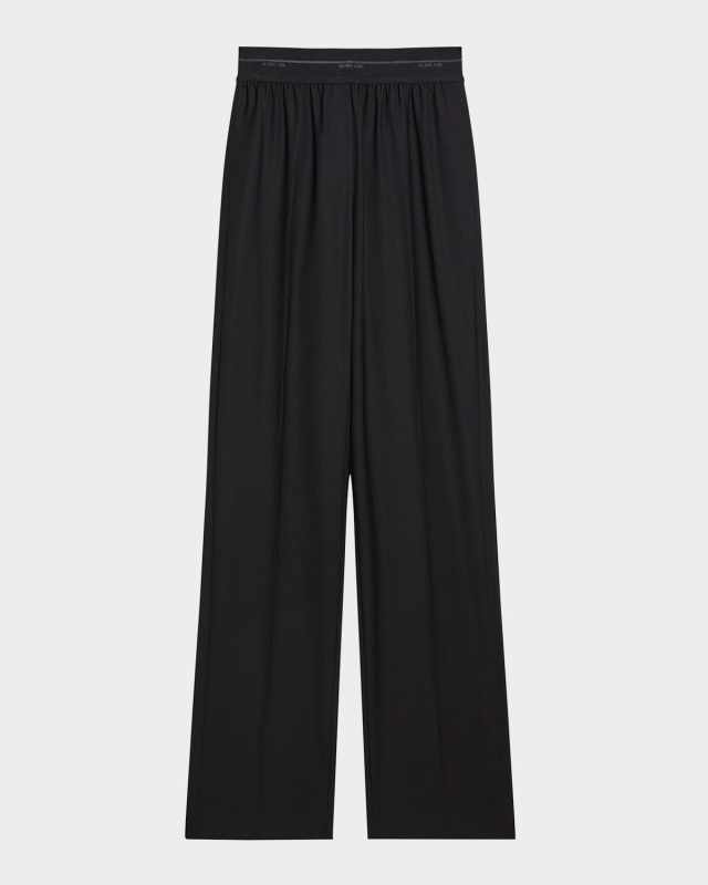 Logo Waistband Car Trousers